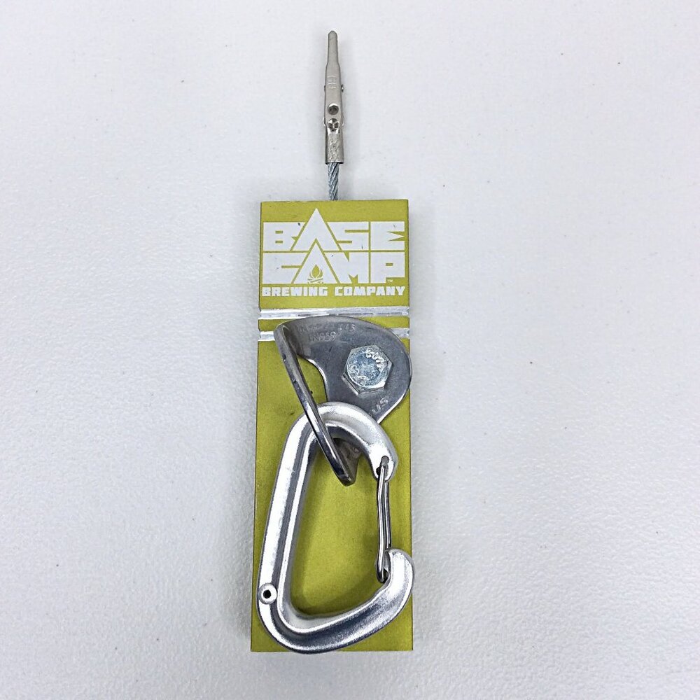 Base Camp Brewing Company Tap Handle Uncommon RARE Carabiner Portland Oregon